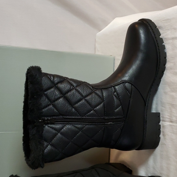 NEW Aquatherm Whittaker 2 Faux Fur Trim Low Waterproof Boot - Picture 4 of 11